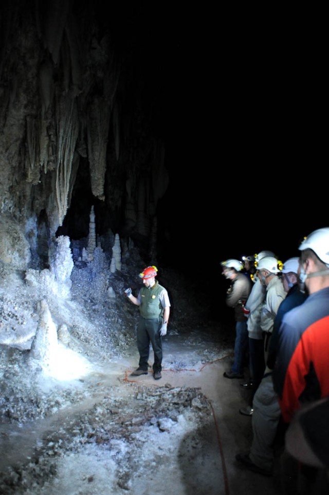 Learning details of specific cave formations
