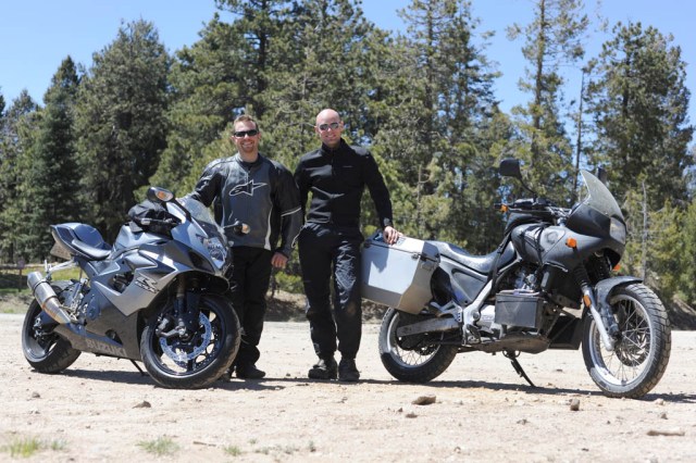 On the summit of Mt. Lemmon