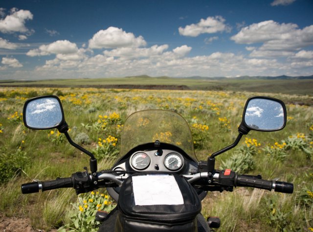 Bajaing through sagebrush in search of a good view. Bajaing through sagebrush in search of a good view.