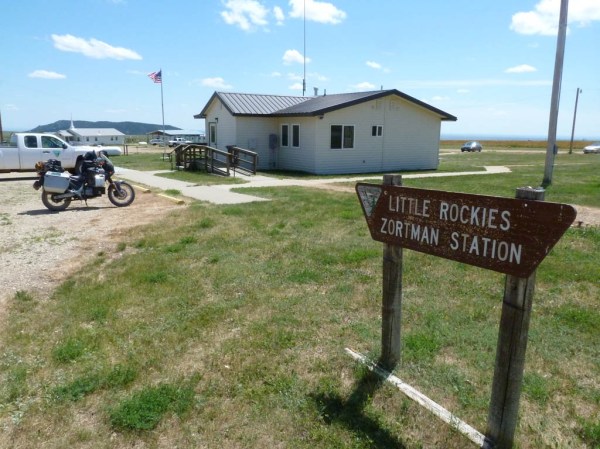 The Zortman BLM Fire Station in Montana where my buddy Glen used to fight fire out of.