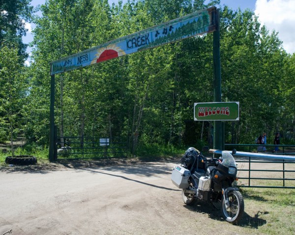 Arrival at Ness Creek.