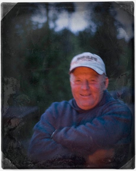 The Land Admiral (my brother-in-law Mike) weaving tales by the campfire.