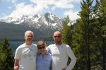 Mom, Dad and I at Redfish Lake, ID with the Sawtooth Wilderness in the background.