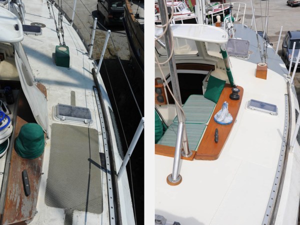 The starboard side looking better and better.