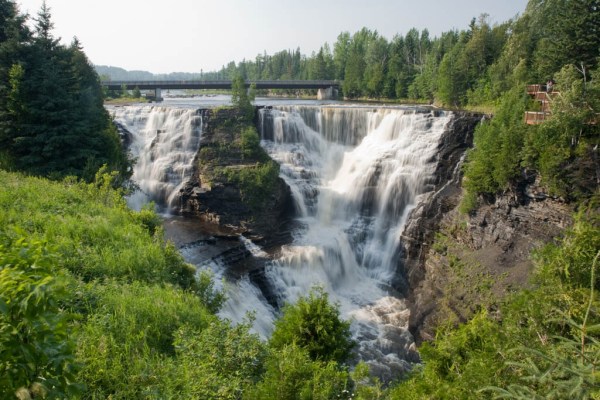 Kakabeka Falls Provincial Park near Thunder Bay, Ontario.