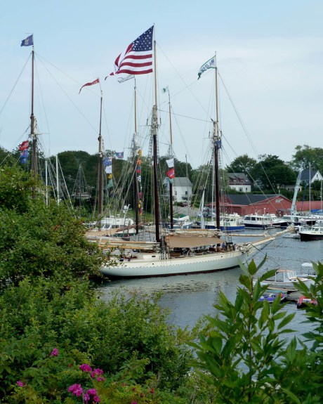 Majestic schooners at the Camden Windjammer Festival. Majestic schooners at the Camden Windjammer Festival.