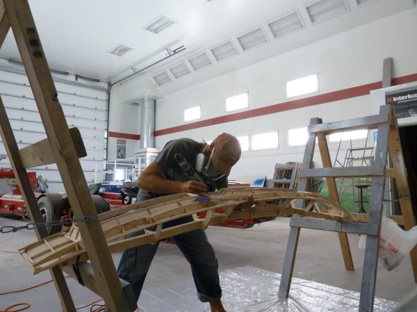 Next comes work in the shop, filleting the framework and adding / removing structure where necessary.