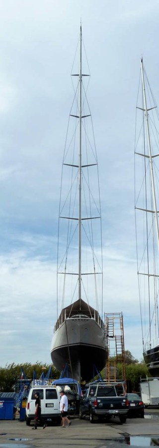 A replica of the famous 135' J-class "Ranger".