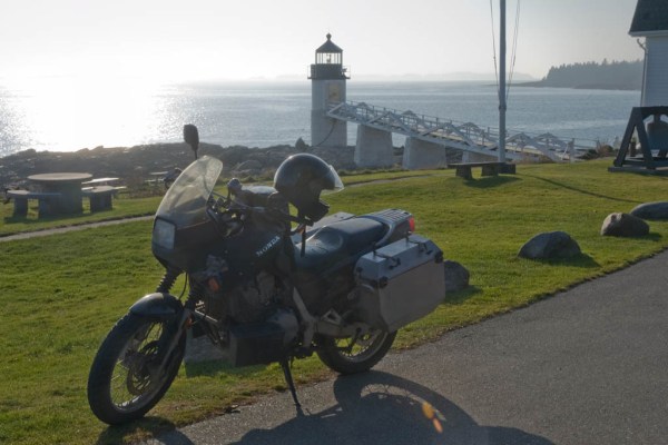 End of the road - the Marshall Point light near Port Clyde.