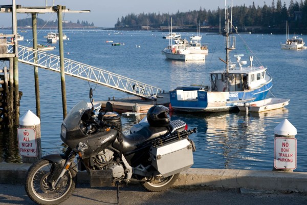 Lobster boats in Tenants Harbour.