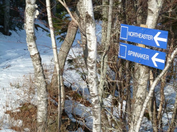 Doesn't seem they try to hide the fact you're skiing two miles from the coast!