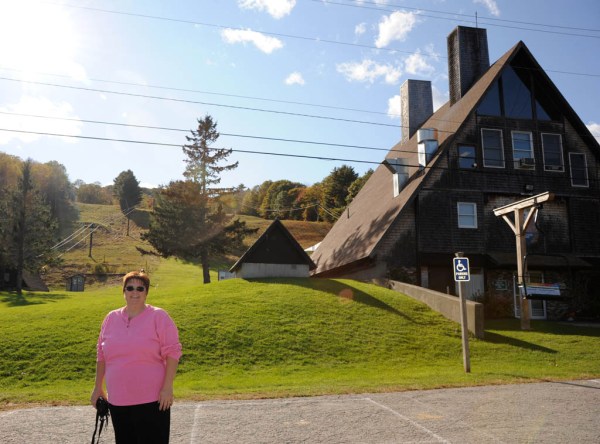Visiting Camden Snow Bowl, not quite as much snow here as in my last post!