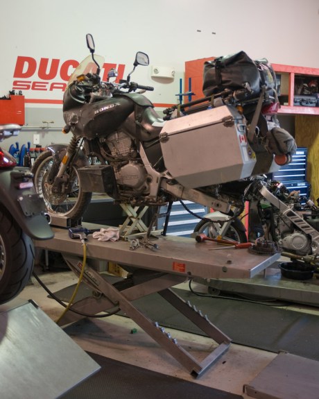 The first time I've ever resorted to not working on the Camel myself. Luckily Wagner Motorsports in Worcester treated the beast well.