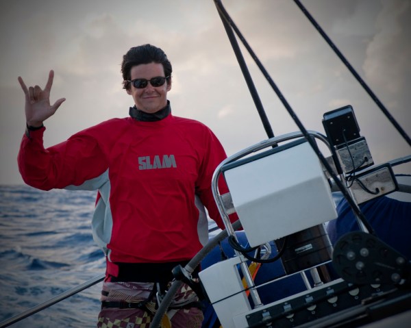 Santiago dressed for sunshine. Santiago dressed for sunshine.