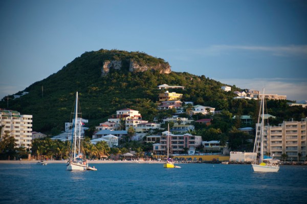 Arriving in warm evening light. Arriving in warm evening light.