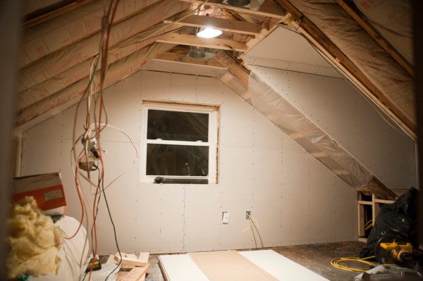 Oh the joy of sheetrock!
