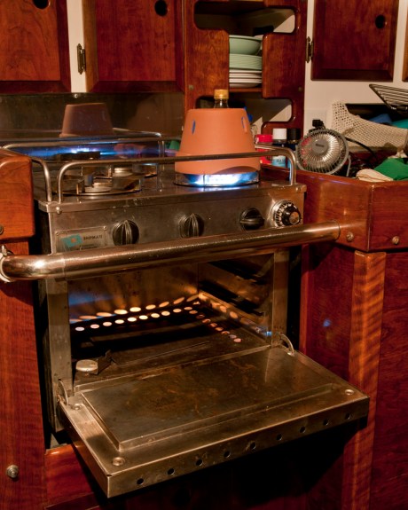 Finally, warm and cozy down below.