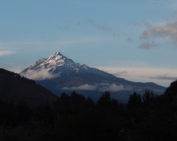 The beautiful Illiniza Sur (17,218ft / 5,248m). I had hoped to climb this peak while here, however the weather didn't cooperate and this was in fact the only glimpse of her I had the entire trip. The beautiful Illiniza Sur (17,218ft / 5,248m). I had hoped to climb this peak while here, however the weather didn't cooperate and this was in fact the only glimpse of her I had the entire trip.