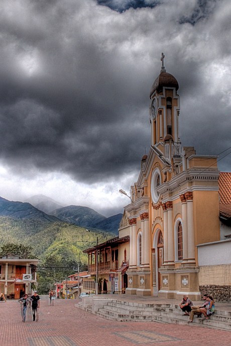 A church in Vilcabamba. - HDR Composite A church in Vilcabamba. - HDR Composite