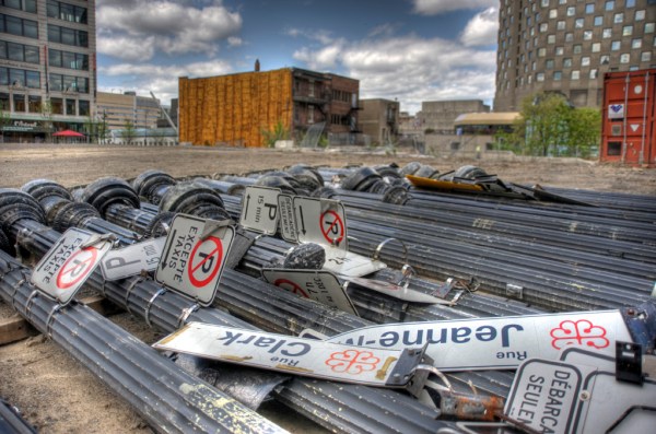 Seems some streets must be missing their light posts. - HDR Composite
