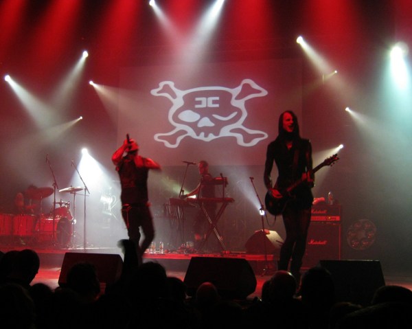 Combichrist keeps things crazy as the first night comes to a close.