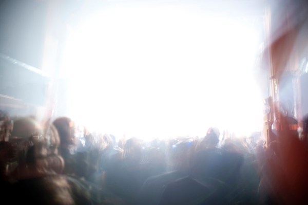 Hocico's performance was mind-blowing, and after much polite-request from the audience they played the first encore allowed by the festival's tight schedule. This, my friends, is what a two-song Hocico encore looks like.