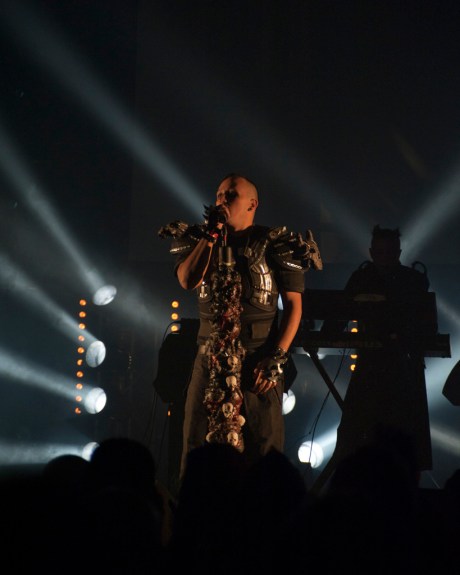 Hocico starts their stunning set.