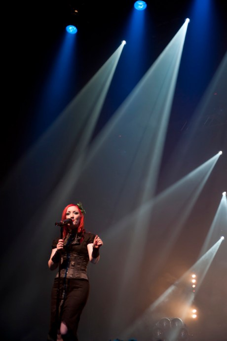 Blutengel in the spotlight.