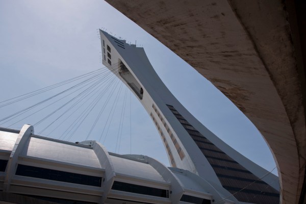 There are few angles from which this structure does not feel imposingly ominous.