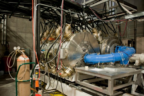 An accelerator that was originally developed to rid mail parcels of the Anthrax virus.