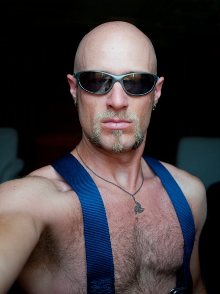 After suffering a year of beard jokes from my friend Dave I decided this passage was the time to shave it off. However since I had 8 days to do I artistically shaved it off bit by bit. Here's day 4 or so.