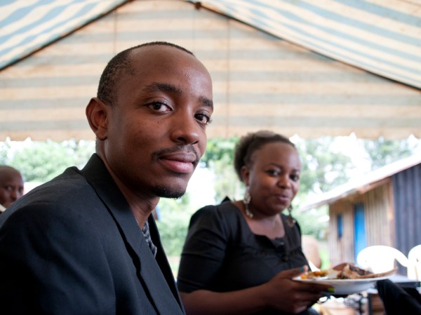 Christine's brother Ben and sister Angela.