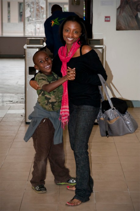 Eve and Freddy dancing at the club, I mean the museum.