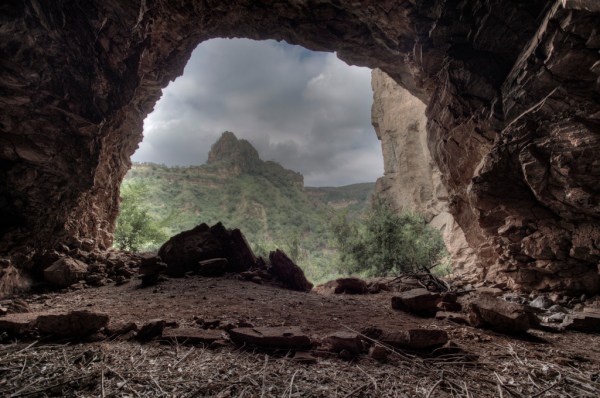 Inside the cave - HDR Composite