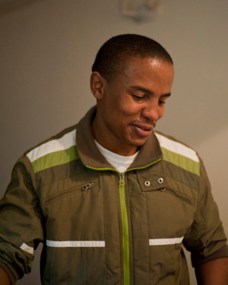 Brian's brother Gachanja, maker or said orange drink.