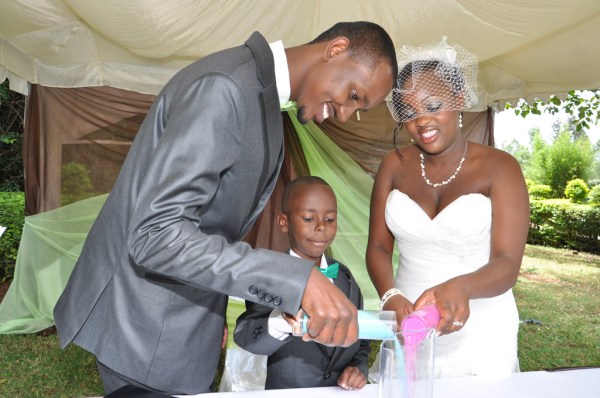 Pouring the sand. - Photo by JoeLink Media