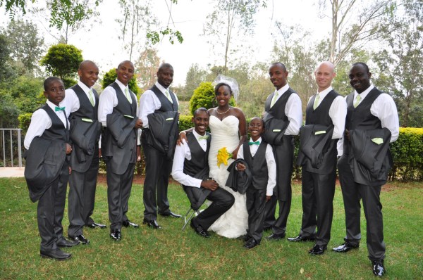 George, Charles, Gachanja, Steve, Brian, Christine, Freddy, Ben, me and Steve Biko. - Photo by JoeLink Media