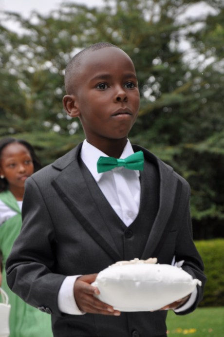 Freddy bringing the rings.  - Photo by JoeLink Media