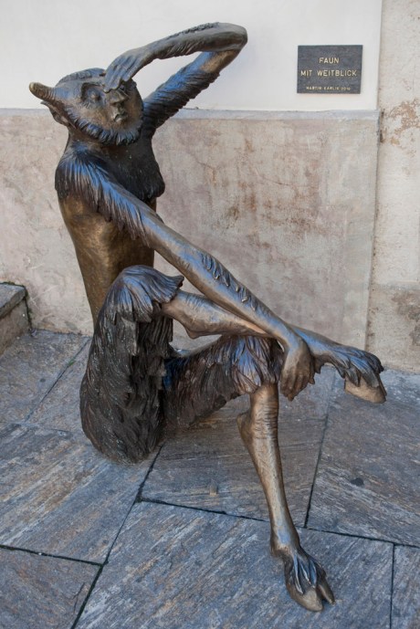 Somebody get this Faun something to eat, he's starving!