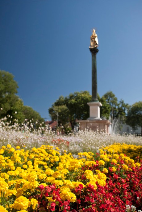 A city park in Graz.