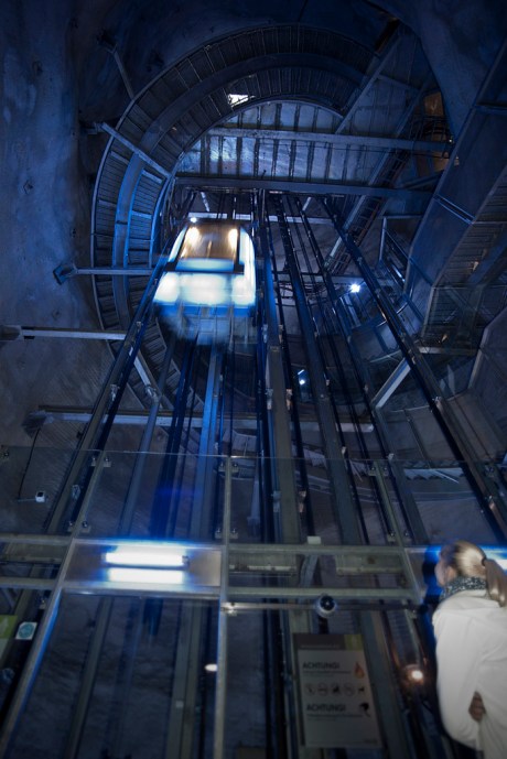 An elevator within the mountain now provides an easy way to the summit castle. Of course it also feels like something out of a James Bond movie.