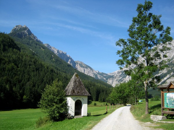 Morning in the Alps.