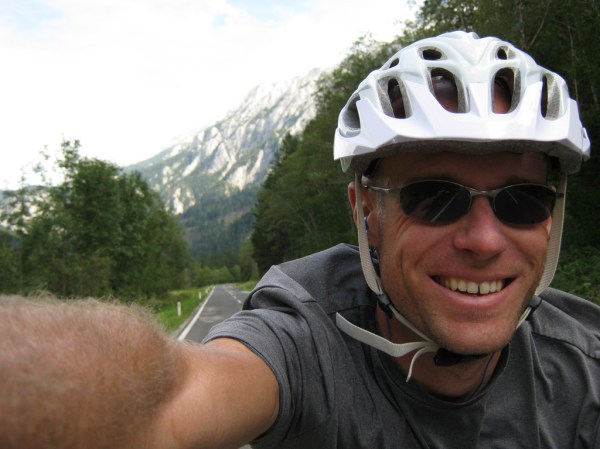 This is what coasting down a perfectly paved highway in the Alps alongside a roaring river feels like!