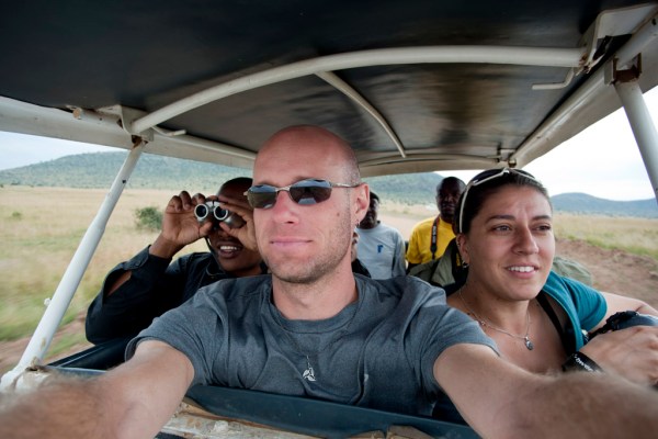 Meanwhile there are ample spotters peering out the roof.