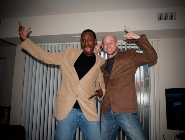 Brian and I expressing our excitement about the feast Mary cooked for Thanksgiving. I can't remember the last time I ate four meals in a row, fell asleep at 9 PM, and woke up for two breakfasts. Outstanding!