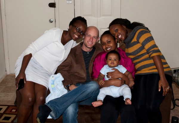 Mary, Jane, Prodigy, Christine and I after our second or third dinner.