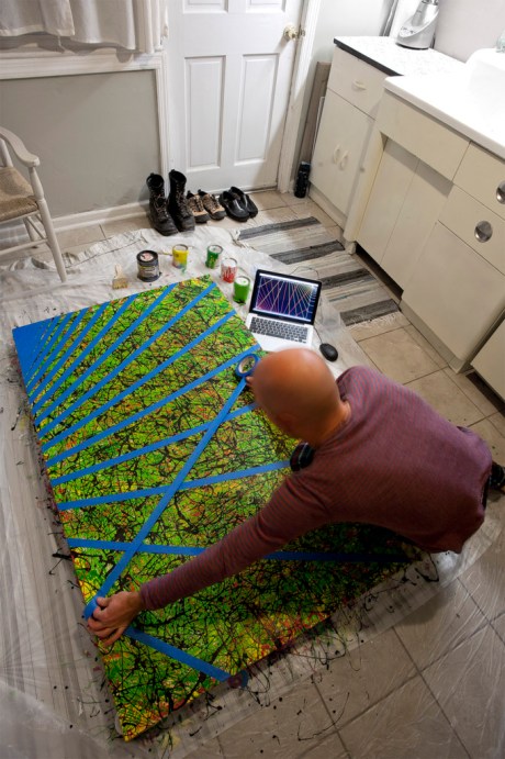 Masking out geometries.