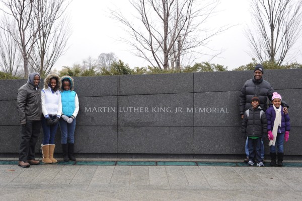 Uncle Gikiri, Kabi, Wanjiru, Brian, Freddy, Coco and I sightseeing in DC.