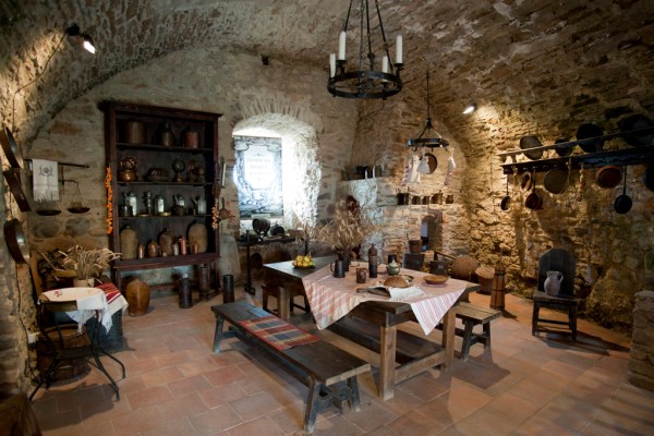 Who knew castles had such nice kitchens!?