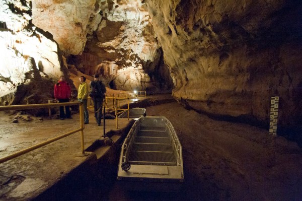 In wetter years you can actually ride boats through a section of this underground river.